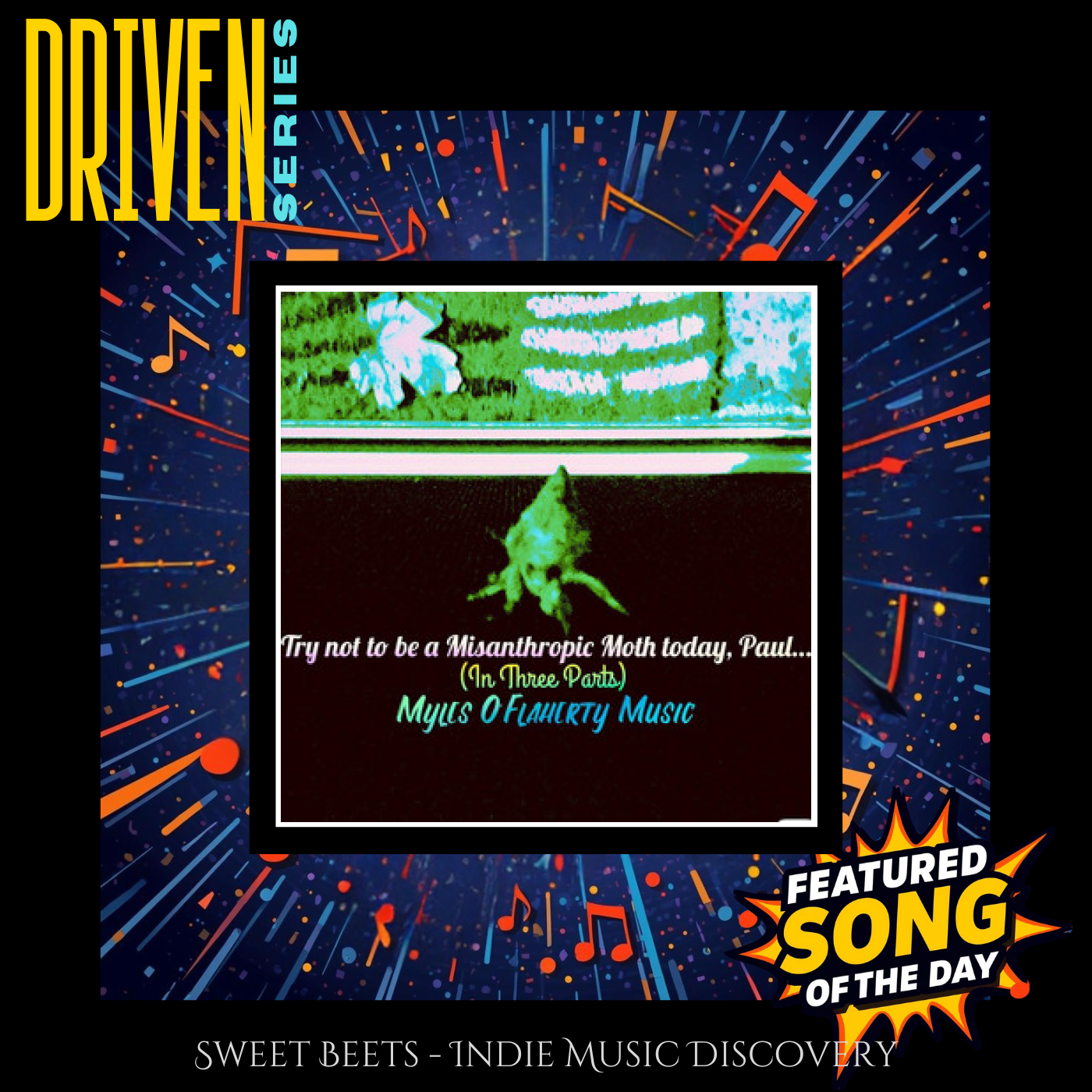 Try not to be a Misanthropic Moth today, Paul… by Myles O'Flaherty Music