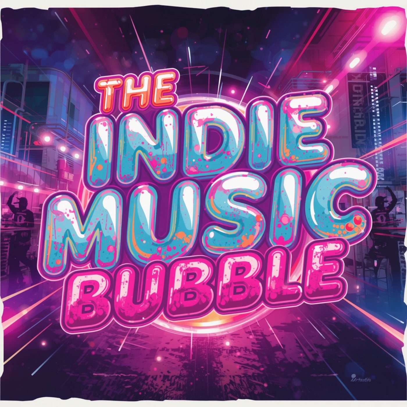 Poster 'The Indie Music Bubble'